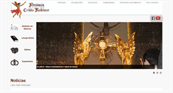 Desktop Screenshot of cristoredentor.org.br
